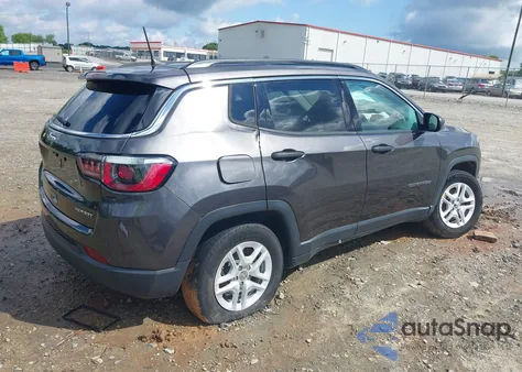 2020 Jeep Compass Sport 4X4 z USA, uszkodzony, nr VIN 3C4NJDAB0LT149235